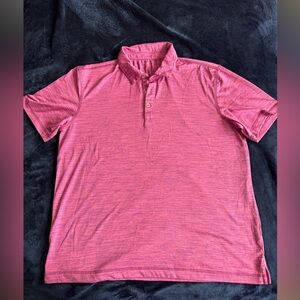 Vibrant Pink Polo Shirt for Men